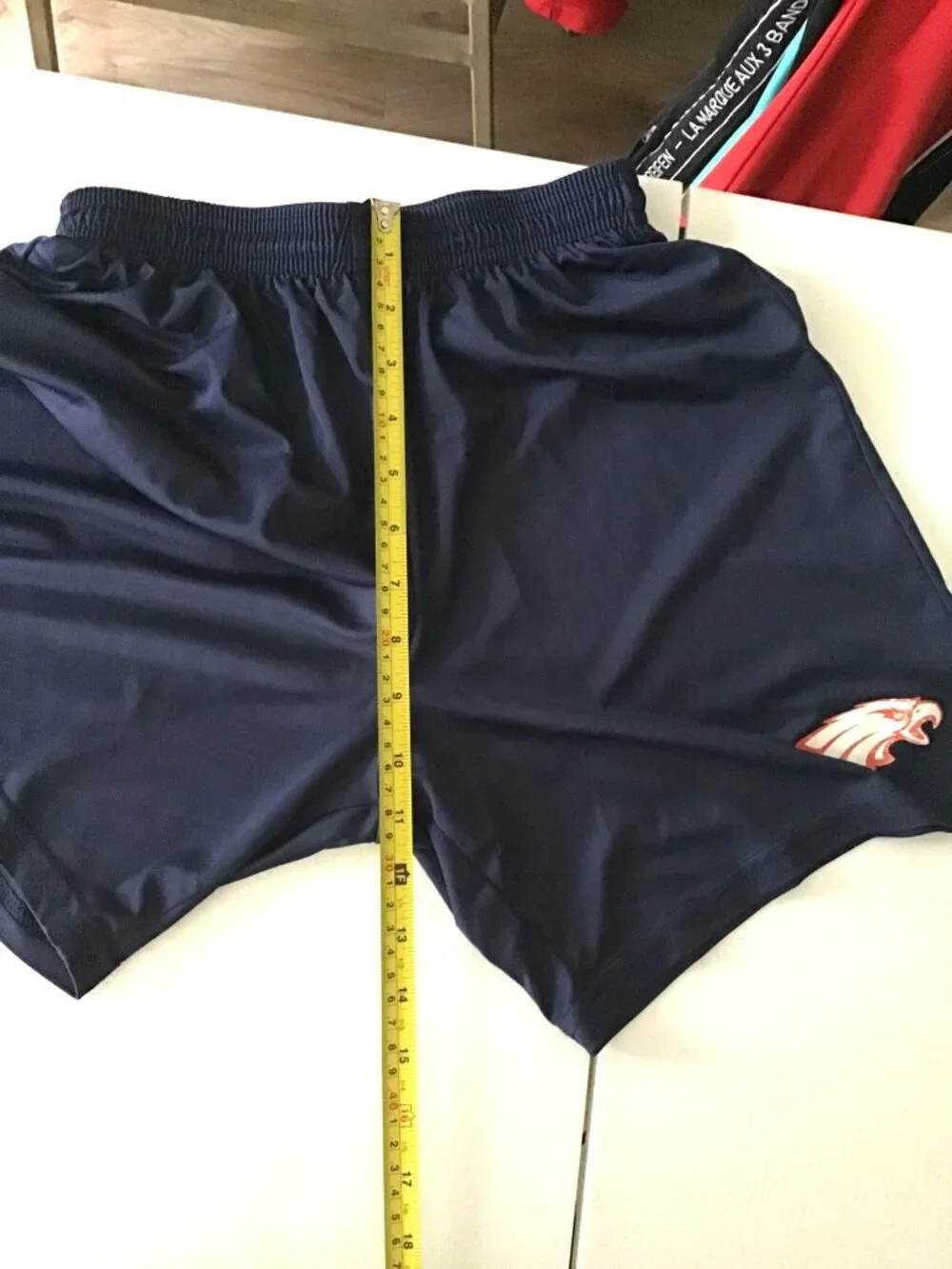 A4- KIDS PULLOVER NAVY ELASTIC WAIST PULLOVER SHORTS SIZE BOY MEDIUM